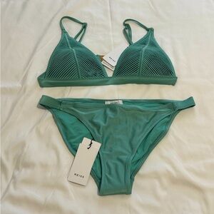 Reiss Green Bikini Set